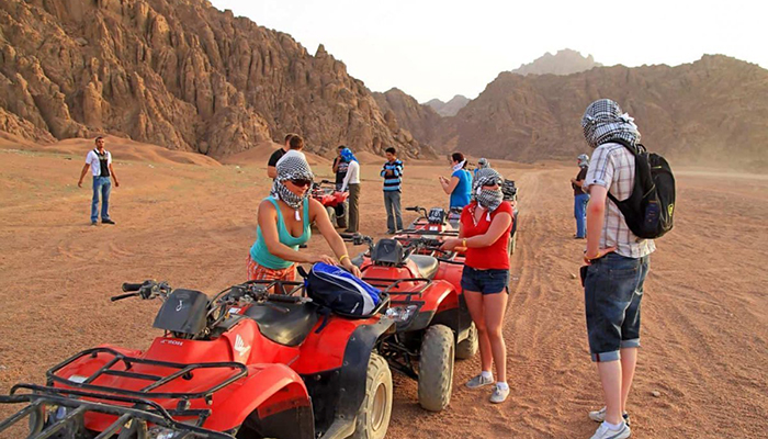 Morning Quad Bike Desert Safari