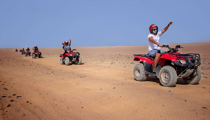 Morning Quad Bike Desert Safari